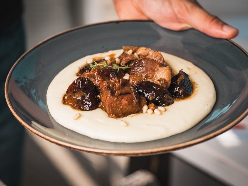 Lamb With Plums